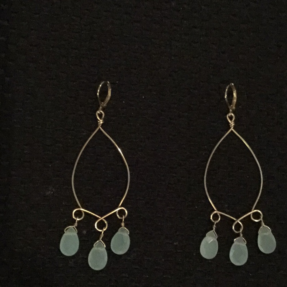 Long Hanging Earrings - Picture 3 of 7
